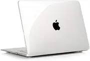 RUBAN Case for MacBook Pro 13 inch 2019 2018 2017 2016 Release A2159 A1989 A1706 A1708 with/Without Touch Bar & Touch ID, Plastic Hard Case Shell Cover - Crystal Clear