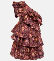 [Ulla Johnson] Ulla Johnson Naomi printed cotton poplin minidress AU 8 multicoloured
