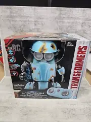 TRANSFORMERS The Last Knight AUTOBOT SQWEEKS RC Remote Control Robot Toy HASBRO