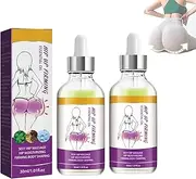 1/2/3 Pcs Safudan Hip Plump Up Oil, Hip Lift Up Essential Oil, Helps Firm Up The Hips Firming & Lifting Fast, Butt Firming Enhancement Essential Oil for Women (2 Pcs)