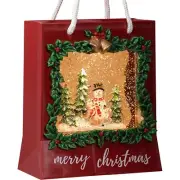Snowman Snow Globe Christmas Decorations Musical Snow Globes Lantern with Swi...