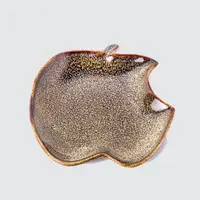 在飛比找蝦皮購物優惠-Apple Dish Biting 金色錦緞釉(3 種尺寸)