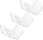 3pcs Wall Mount Small Speaker Shelf Router Shelf Speaker Stand Security Camera Holder Wall Mounted Camera Holder Router Bracket
