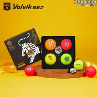 在飛比找Yahoo!奇摩拍賣優惠-voik沃維克高爾夫綵球新年禮盒龍購虎躍限量定製vivid啞