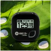 GolfBuddy GB Voice 2S+ Talking GPS Golf Rangefinder - Blue Black