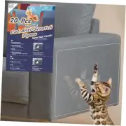 Improved No Pins Hurt, Double Thick Cat Scratch Furniture Protector,Couch 20Pcs