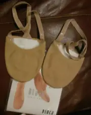 Bloch Leather Half sole Tan Eclipse Sole Protection S0609 Ladies Sizes