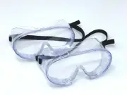 Z87 Safety Goggles, Splash-Proof & Smoke-Proof, 2-Pair