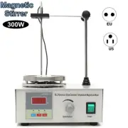 Hotplate Mixer Magnetic Stirrer with Heating Plate Digital Display School Lab