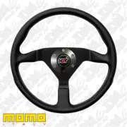 MOMO Montecarlo Black Leather 350mm Steering Wheel HDT 11111785225R-HDT