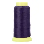 Bonded Thread, 1 mm 190 Yards Polyester Sewing Cord for Tassels, Dark Purple