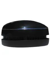 Stefan Mirror Detangle Brush, Black