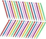 DRESSOOS 40pcs Spiral Hair Perm Rods for Long Hair User Friendly Curling Rods Material Easy to Use Curling Tools for Home Salon for Without Professional Skills