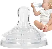 Milk Bottle Pacifier | Silicone Soother Milk Bottle Pacifier for Toddler | Soft and Elastic Teether Toy for Camping, Home, Travel, Picnic