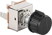 Universal AC Blower Switch, 3 Speed Air Conditioning Volume Control Rotating W/Plastic Knob Air Conditioning Control