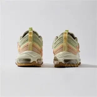 Nike Air Max 97 女鞋 綠色 黃色 粉色 復古 流線 破壞 拼接 氣墊 運動 休閒鞋 DQ5073-381