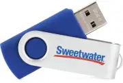 Sweetwater 8GB USB 2.0 Flash Drive - Blue (5-pack) Bundle