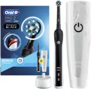 Pro 2000 Deep Clean Electric Toothbrush Black + Travel Case Offers Free AU Post