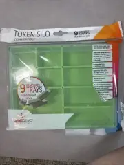 Gamegenic Token Silo (green)- Modular Token Storage Container J3