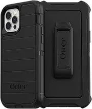 OTTERBOX Defender Pro Screenless Rugged Case For iPhone 12 Pro/12 (6.1") - Black