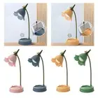 Flower LED Desk Light Table Lamp Touch Sensor USB Rechargeable Girls Bedroom