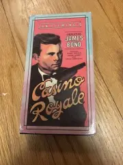 "CASINO ROYALE" JAMES BOND 007 VHS BARRY NELSON PETER LORRE AF TV SPECIAL RARE