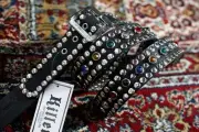 Dru White Feather J Jewelry Rivet