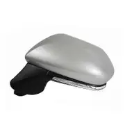 For Toyota Camry 2018 2019-2021 Left and Right Car Folding Side Rearview Mirror Assembly Auto Accessory With Lamp Lens Heating Only Left silvery
