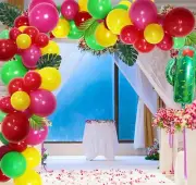 Hawaiian Party Decorations Ballons Set Cinco De Mayo Fiesta Party