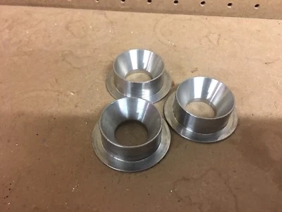 3-NEW Genuine Rotax MiniMax Kart Silver Old Style Intake Restrictor #267535