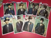 Diverse Dapper Dudes Tags Set Junk Journals Scrapbook USA Seller