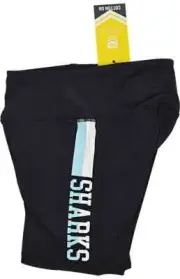 Cronulla Sharks NRL Ladies Pocket Bike Shorts Sizes S-2XL BNWT