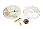 4-String Cigar Box Resonator Cone Kit Art Deco Chrome