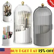 Multi-Function Rotating Bird Cage Toiletries Storage Rack, Concealed Toothbrush~