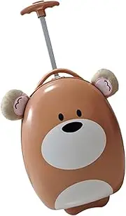 [AsrMyjcx] Kids Carry on Luggage Suitcase, Hard Shell Luggage Travel Suitcase Children Rolling Suitcase for Boys Girls Kids
