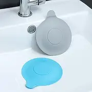2 Pcs Tub Stopper, Bathtub Stopper, Silicone Bathtub Drain Stopper Plug, Bathtub Plug, Bath Tub Drain Cover, Sink Plug Hair Stopper Universal Use for Bathroom Kitchen Accessories, Laundry