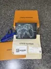 NWT Louis Vuitton Virgil Abloh Damier Graphite Slender Mens Bifold Wallet N64603