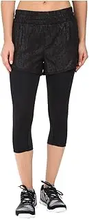 [2XU] Womens Flex 3" Short with 70D 3/4 Compression Tights