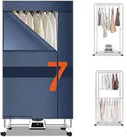 Clothes Drying Rack,Electric Heated Clothes Dryer Airer,Heated Drying Rack with Timer,1100W Power,can be timed for 180 minutesHeated,Free-Standing Large Drying Rack, for Clothing, Socks