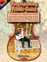 Fingerpicking Fiddle Tunes Fingerstyle Guitar Lessons Ken Perlman Book CD