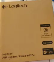 Logitech USB Headset Stereo H570e for Windows and Mac OS. P/N: 981-000574