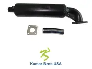 New Muffler & Exhaust pipe W/Gasket FITS Kubota B7100HST-D B7100HST-E