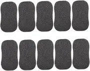 Yardwe Animal Grooming Tools 10pcs Horse Sponges Livestock Cleaning Sponges Portable Horse Bath Tools
