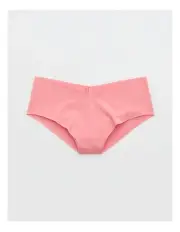 [Aerie] Smoothez No Show Cheeky Underwear in Strawberry Mist