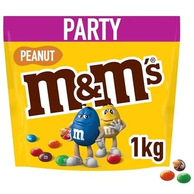 M&M'S Peanut 1 kg bag 1 x 1 kg Beutel