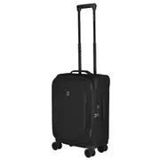Victorinox Crosslight Frequent Flyer 55 cm Expandable Softside Carry-On Suitcase - Black