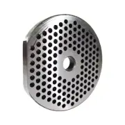 GRINDER PLATE #12 - 1/8 HOLE W/ 1 FLAT EDGE