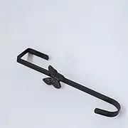 Set of 12 Cast Iron with A Butterfly Wreath Or Stocking Holder