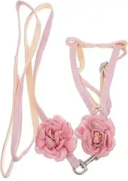 BUGUUYO Cat Harness Leash Strap for Outdoor Walking Durable Pulling Rope for Cats Soft for Comfortable