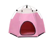 Outdoor Indoor Portable Foldable Washable Cute Pet Tent House for Small Cat Dog